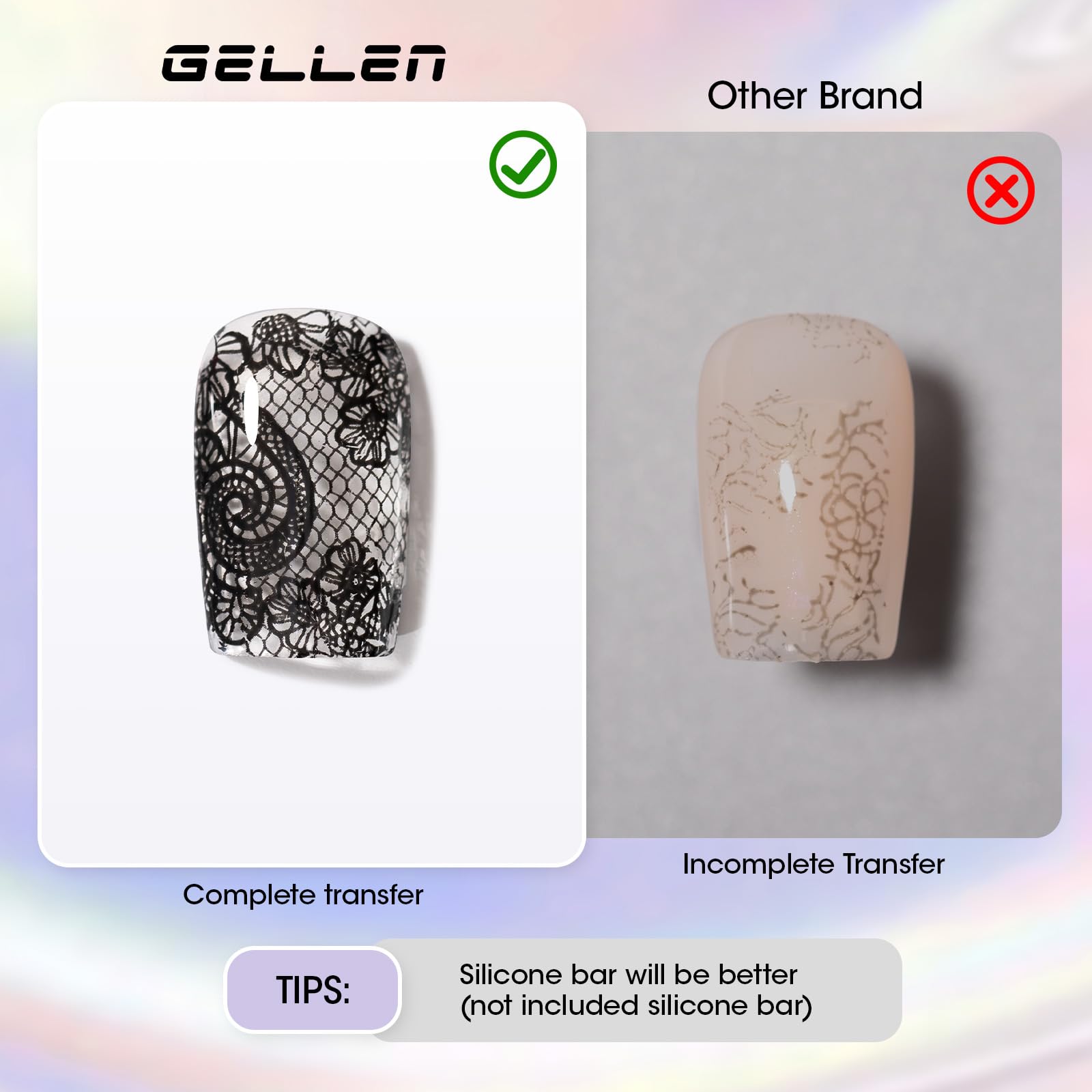 GELLEN claridad óptica que preserva el brillo de la lámina