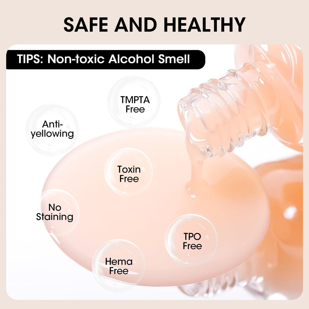 GELLEN Toxin-free base coat protects nails and prevents color staining.