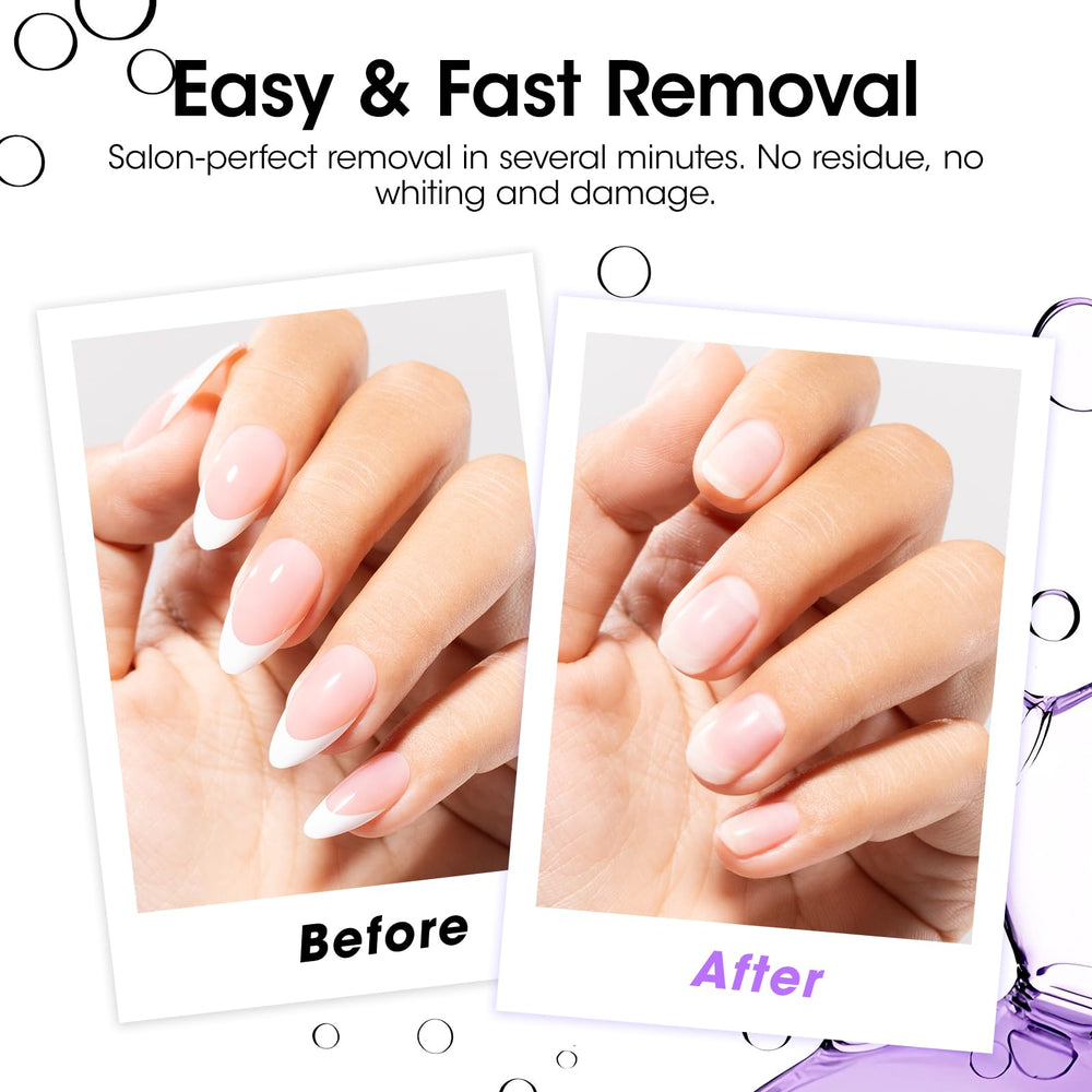 Compact, travel-friendly remover for on-the-go touch-ups.