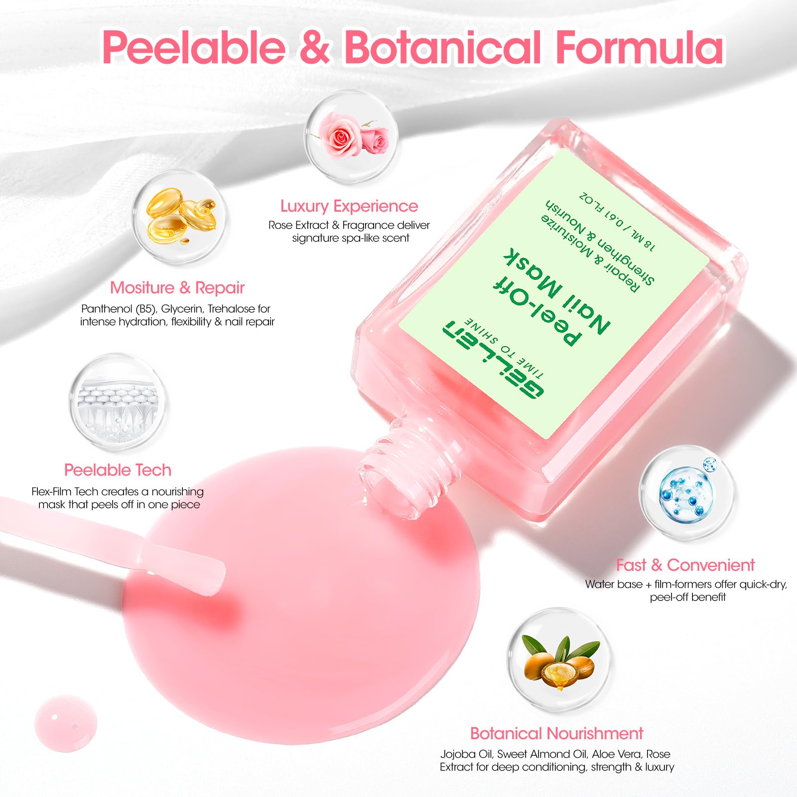 GELLEN uso sin enjuague ideal tras gel o acrílico