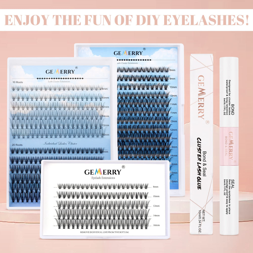 GEMERRY beginner-friendly lash glue setup supports easy at-home routine.