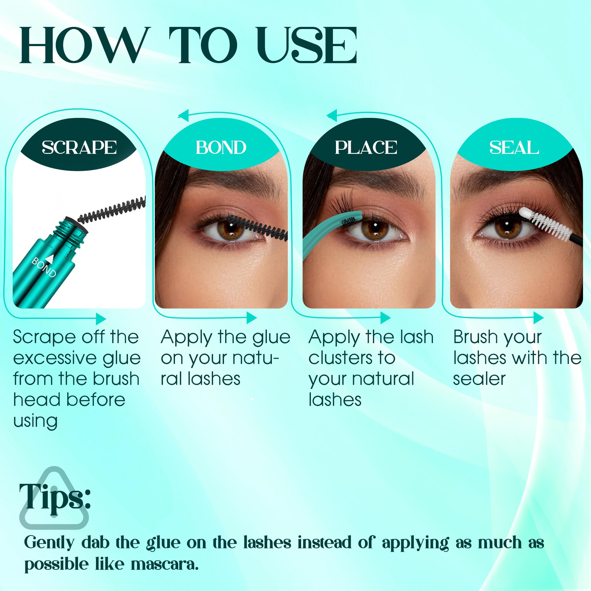 GEMERRY home travel kit for on the go lash bonding