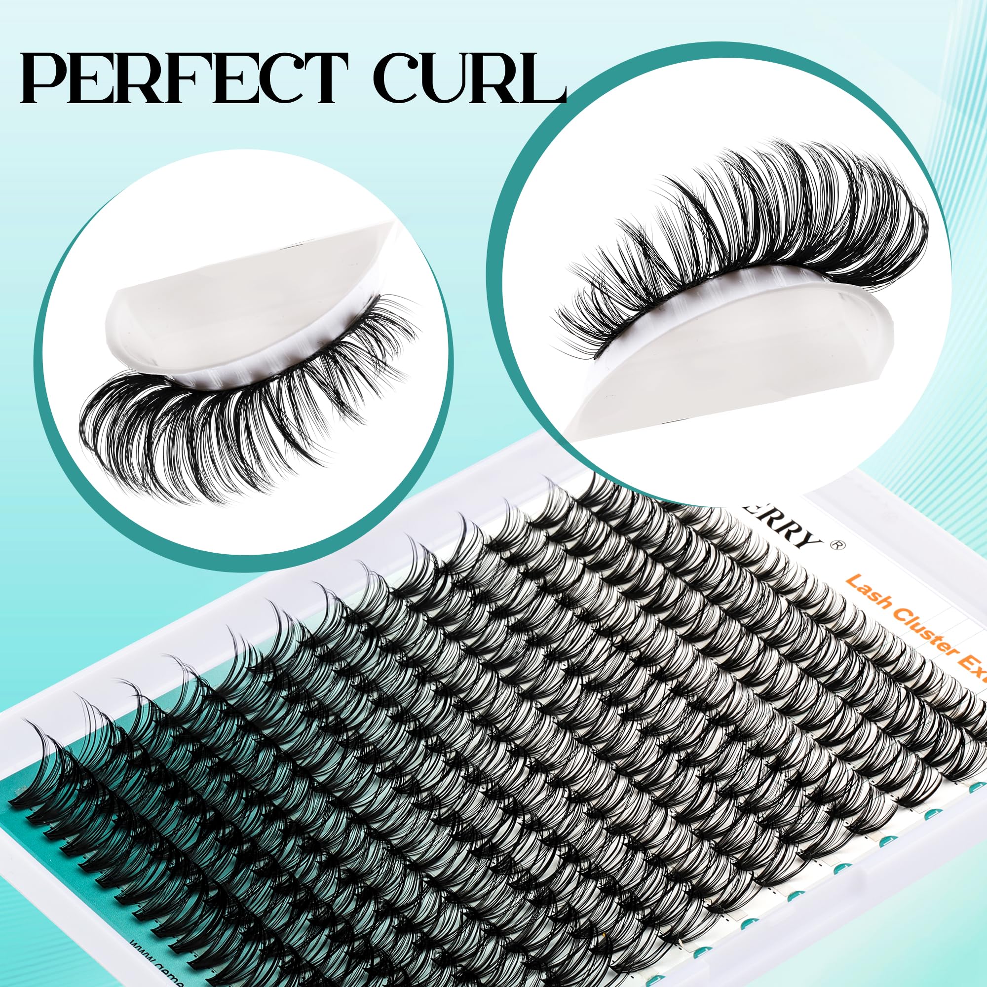 GEMERRY lash bond and seal two-in-one formula for strong, waterproof hold
