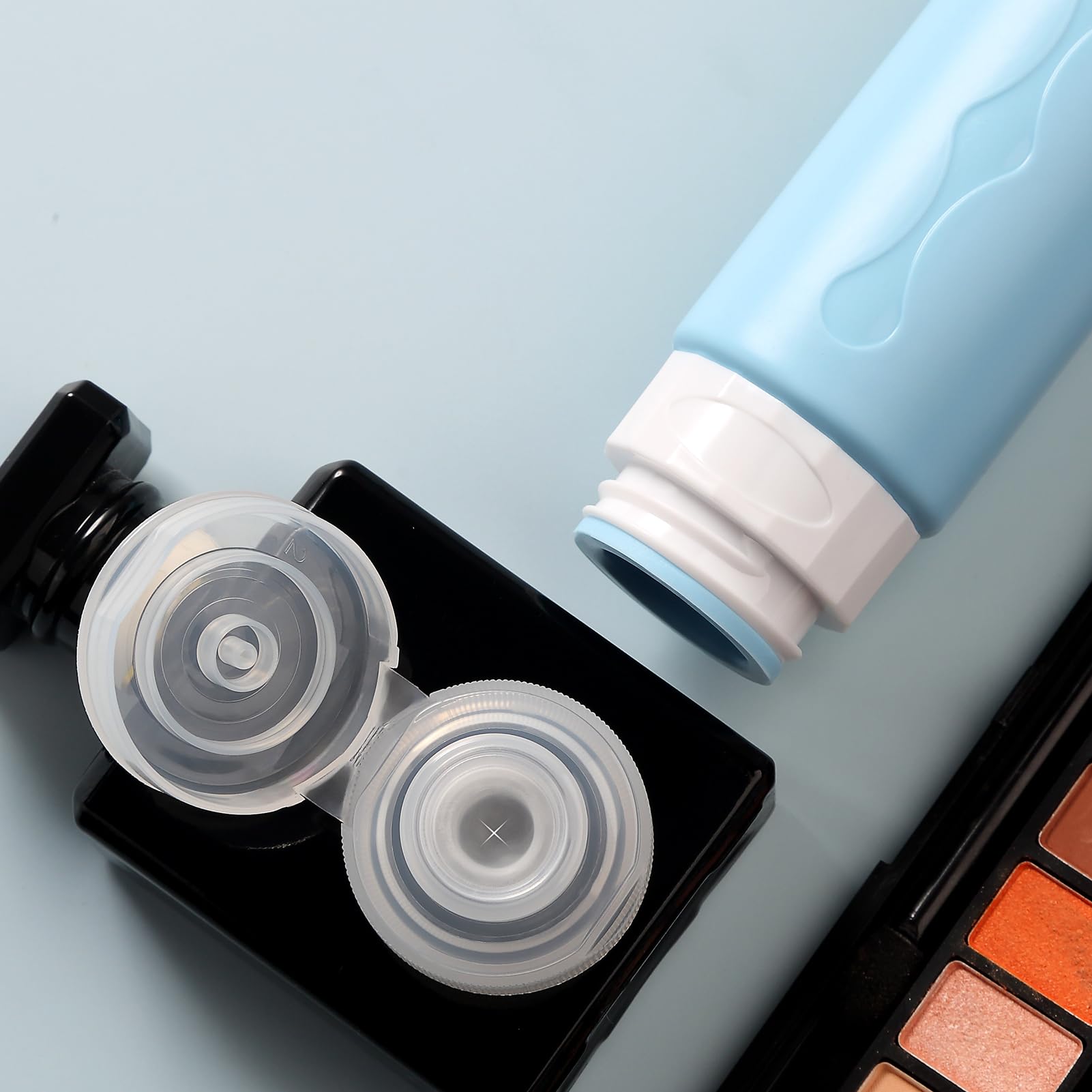 Gemice travel bottles support multiple uses and reduce clutter in bags.