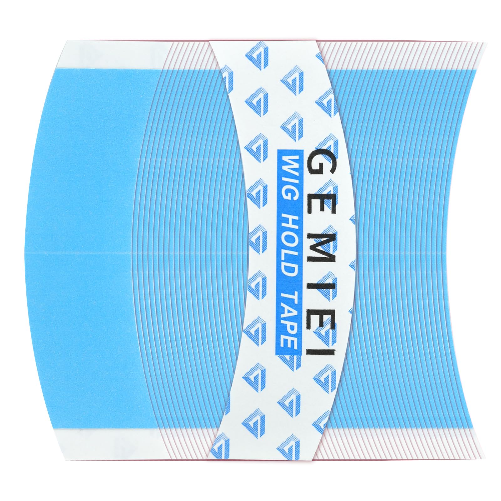 Gemiei 64-piece wig tape package offers discreet daily wear with secure adhesion.