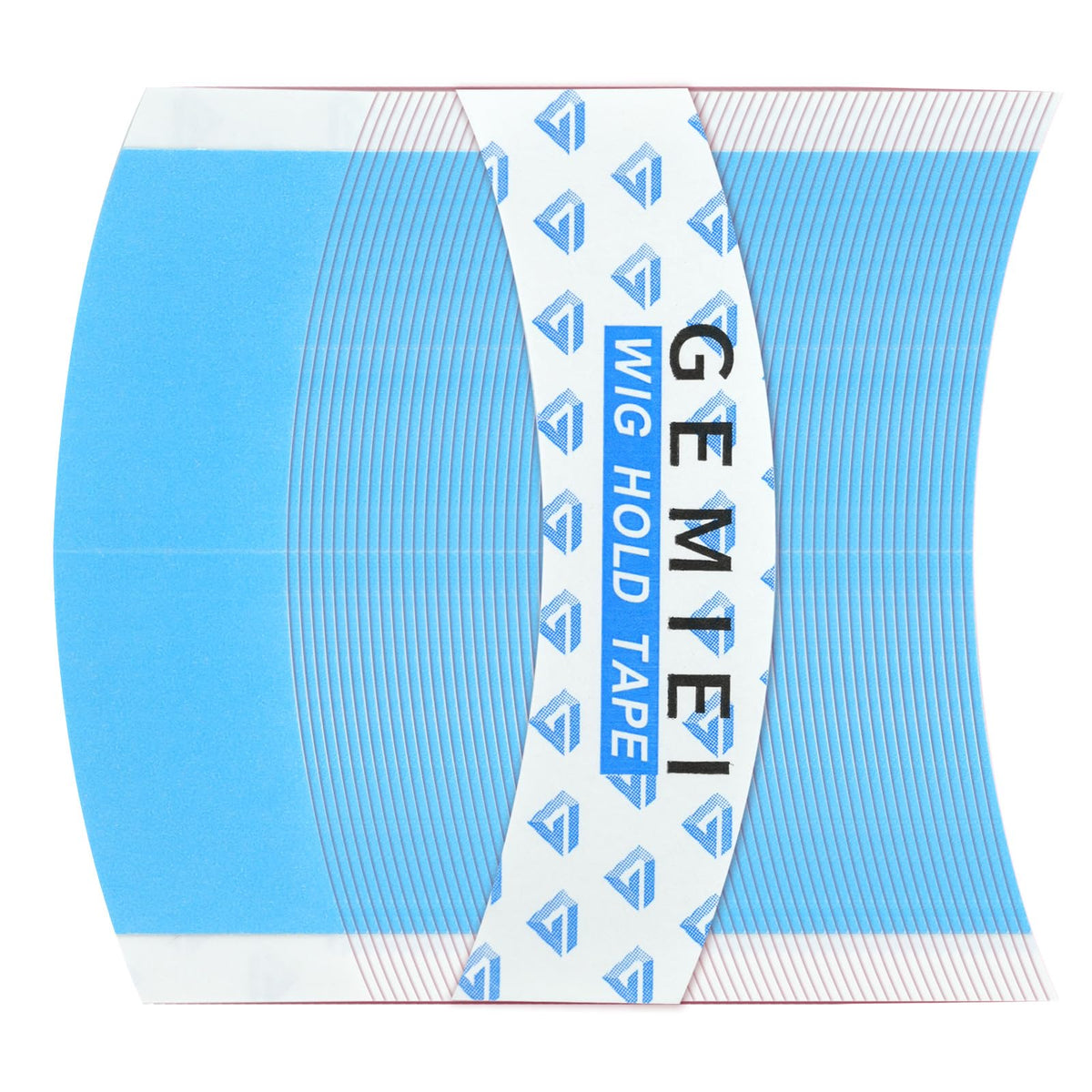 Gemiei 64-piece wig tape package offers discreet daily wear with secure adhesion.