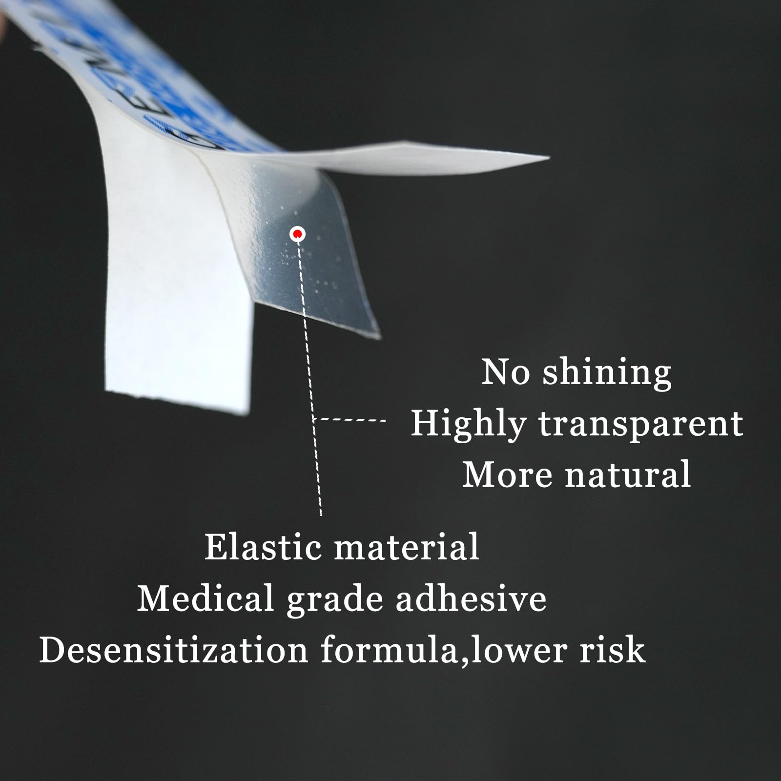Gemiei tapes remove cleanly with no residue and gentle on skin.
