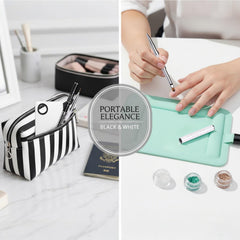 Gemsanva makeup palette for easy color mixing and blending.