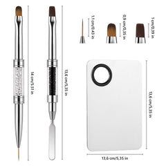Close-up of Gemsanva brush bristles showing durability and flexibility.
