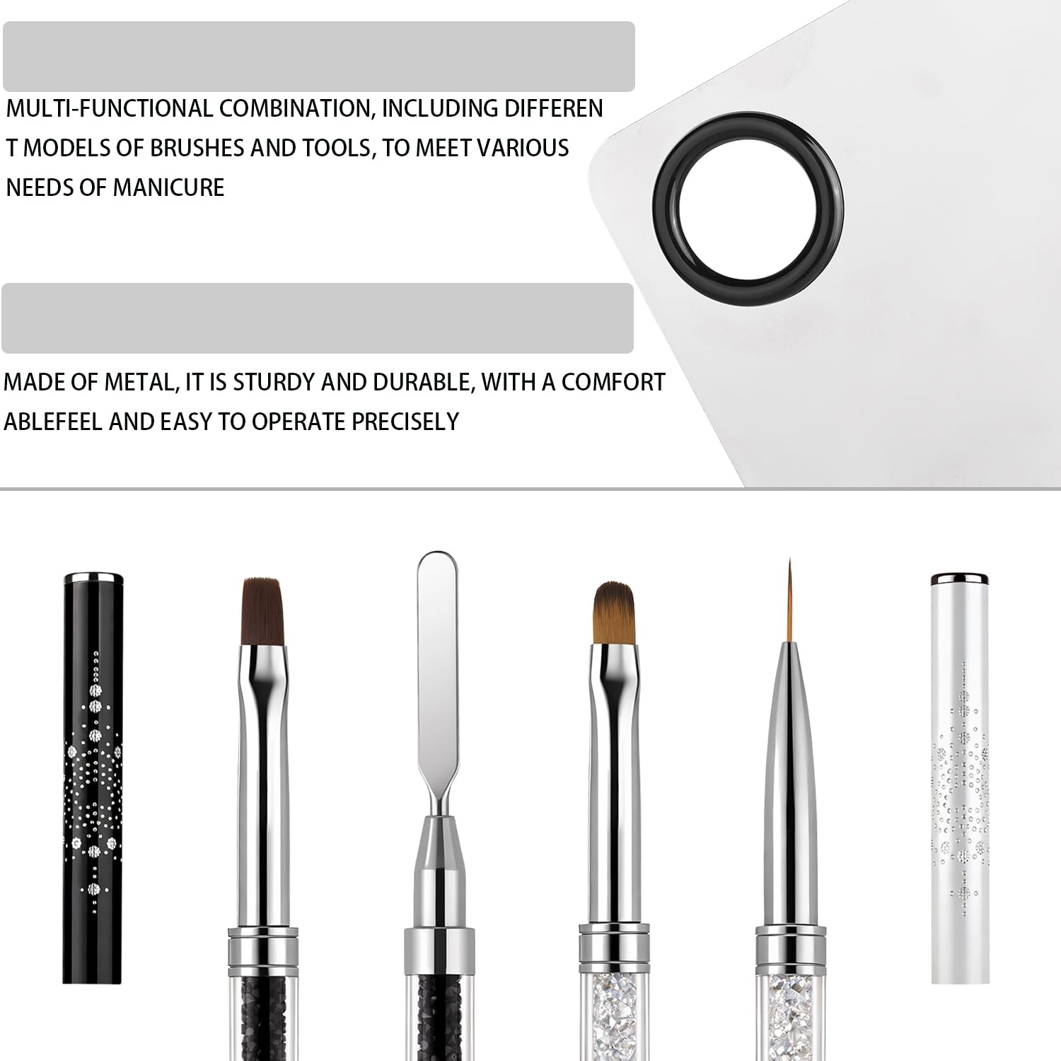 Gemsanva premium brush handles designed for daily salon use.