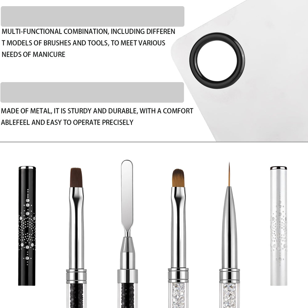 Gemsanva premium brush handles designed for daily salon use.