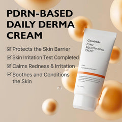 Genabelle PDRN Rejuvenating Cream close-up showing creamy texture and barrier support.