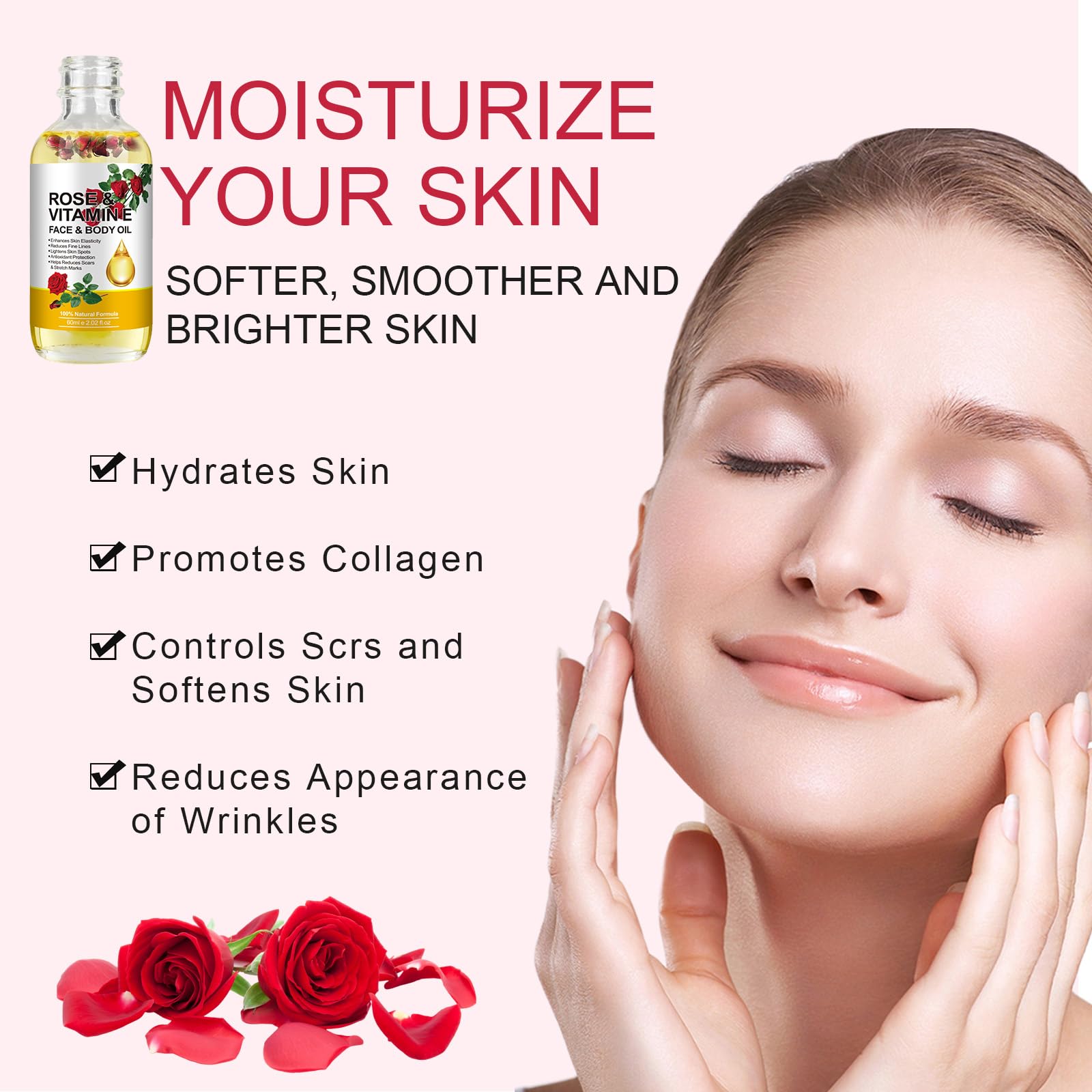 Generic Aceite de Rosa Cuidado Corporal: cuidado multitarea para cuerpo.