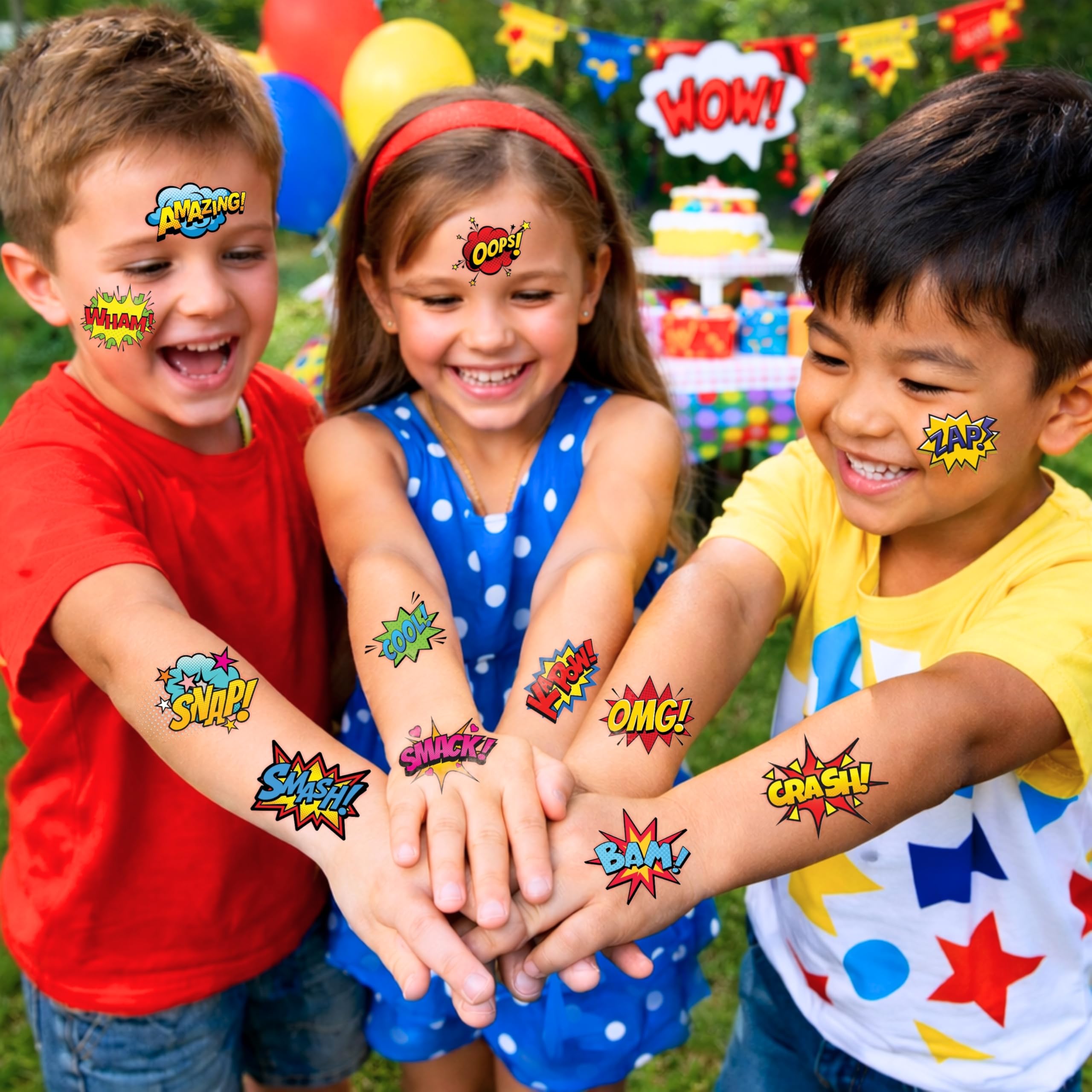 Generic Safe Materials: eco-friendly inks for responsible celebrations.