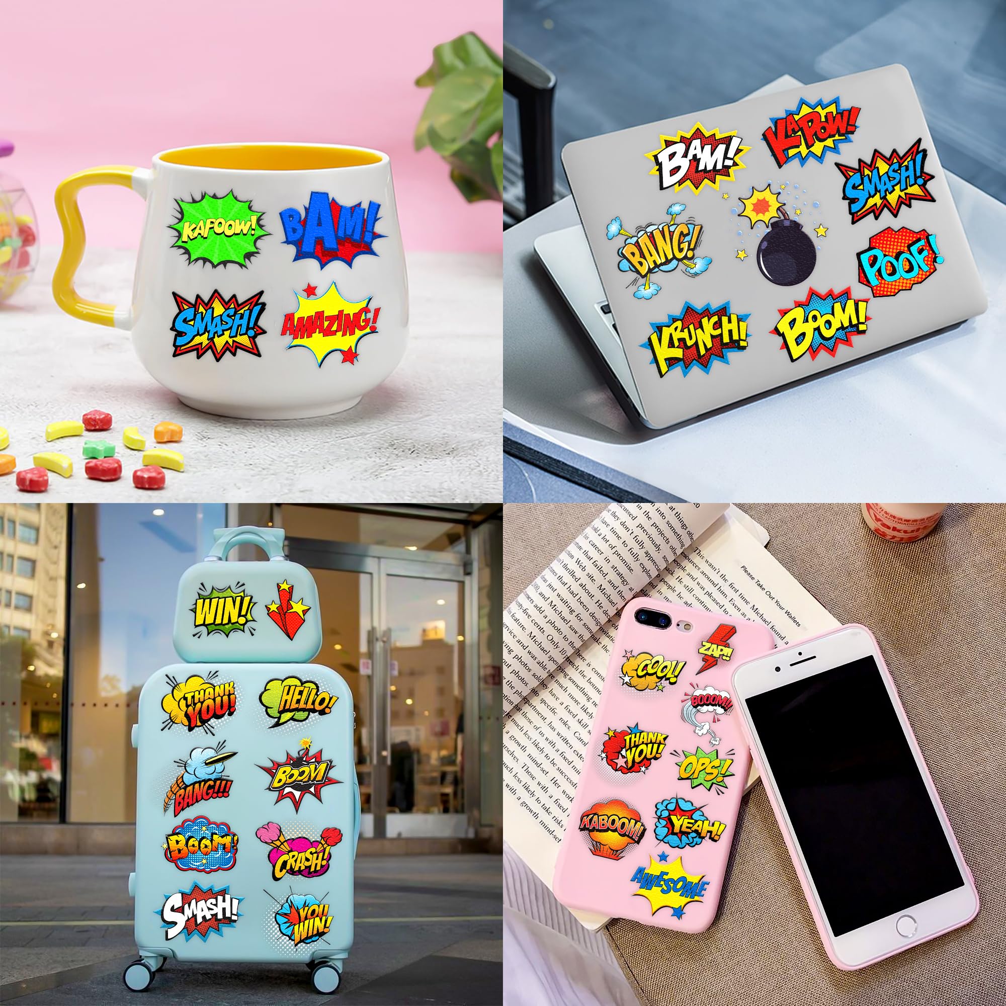 Generic Hero Tattoos: ideal for costumes and theme party decorations.