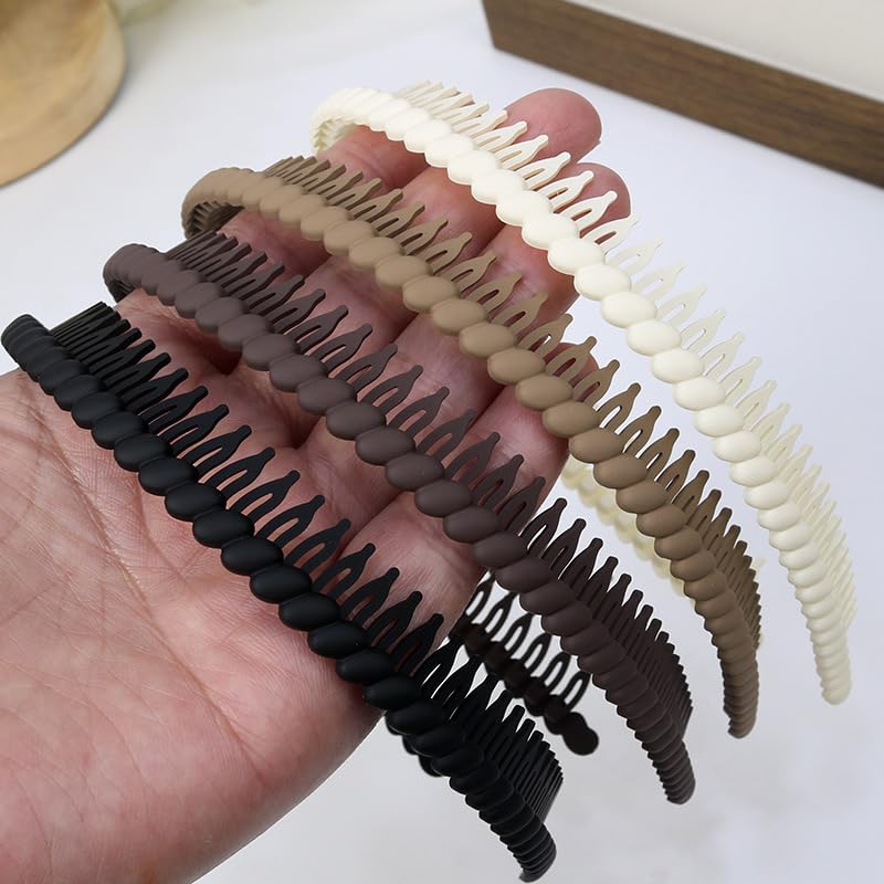 Diadema Generic con dientes para mujer y niña, estilo cómodo y práctico.