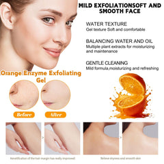 Generic exfoliante naranja: bolas exfoliantes finas para piel suave