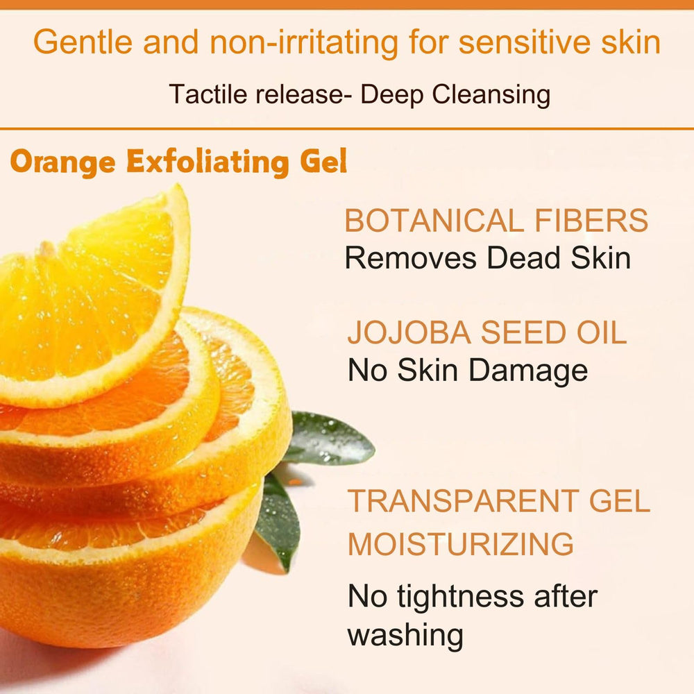 Generic exfoliante naranja: hidratación tras lavado para piel nutrida