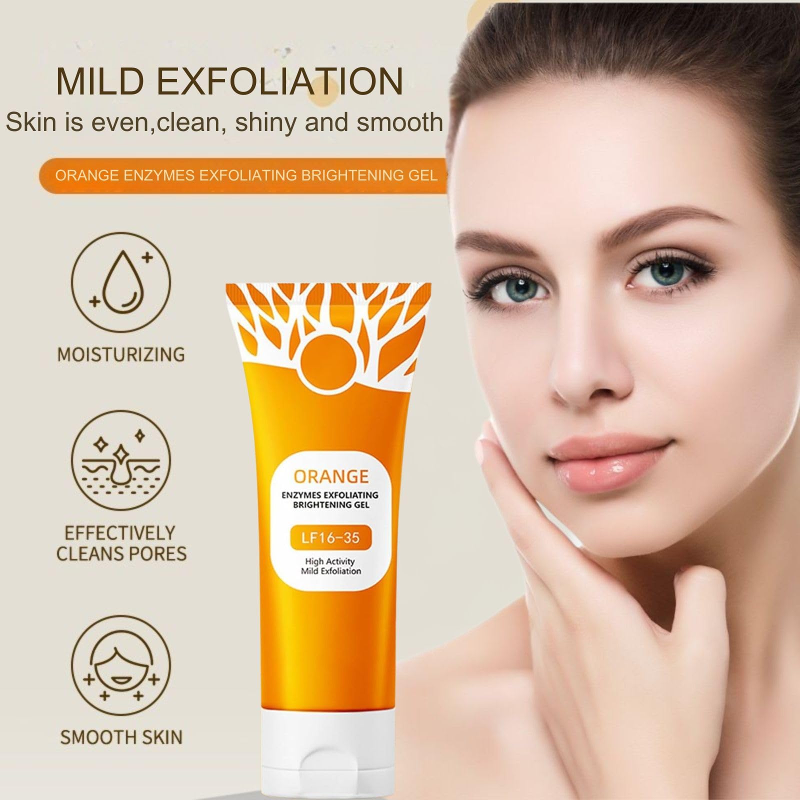 Generic exfoliante naranja: poros limpios y apariencia más clara
