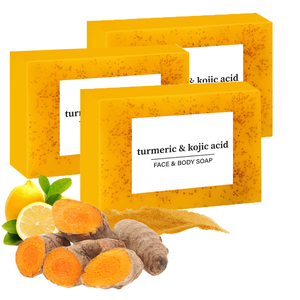 Generic jabon limon turmerico para rostro con limpieza suave y frescura.