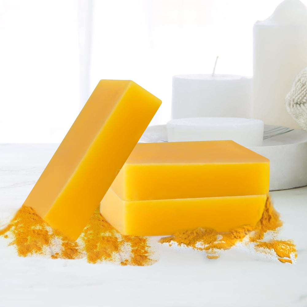 Generic jabon limon turmerico uso diario: aroma refrescante durante la ducha.