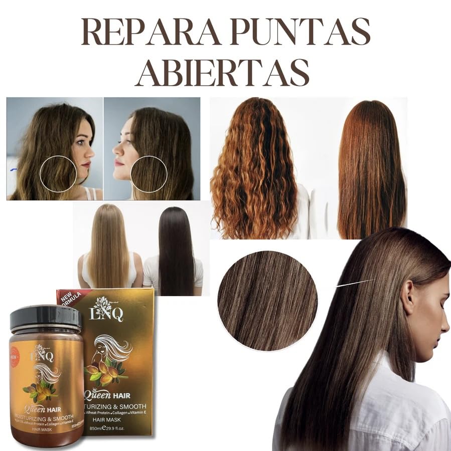 Generic Keratin Hair Mask jar 850ml highlighting value and long lasting hydration.