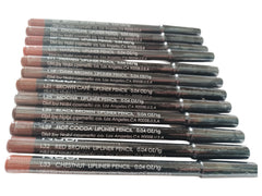 Generic lip liner assortment shows a versatile shade range to complement any makeup look.