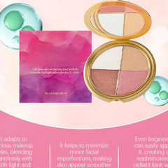 Generic Paleta abierta con destellos y mate para maquillaje versátil en cualquier ocasión.