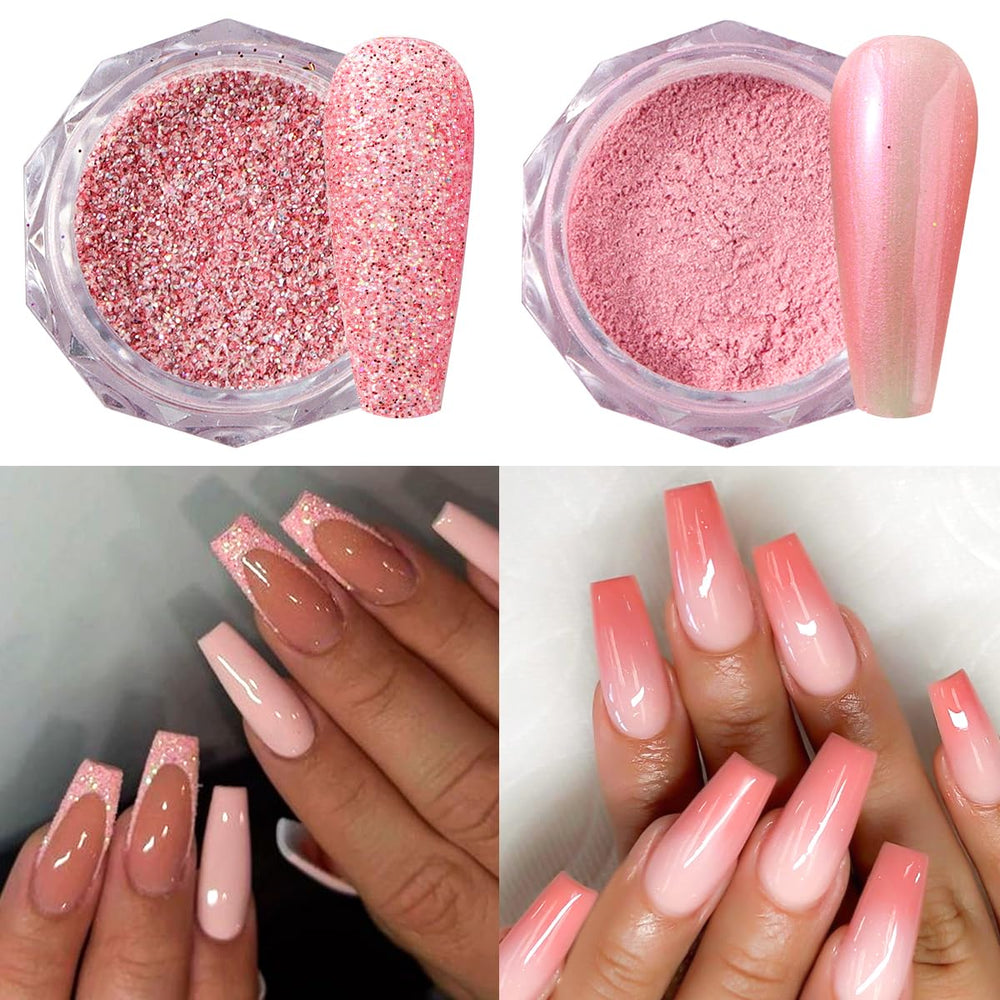 Generic confeti geométrico para diseños modernos en uñas.