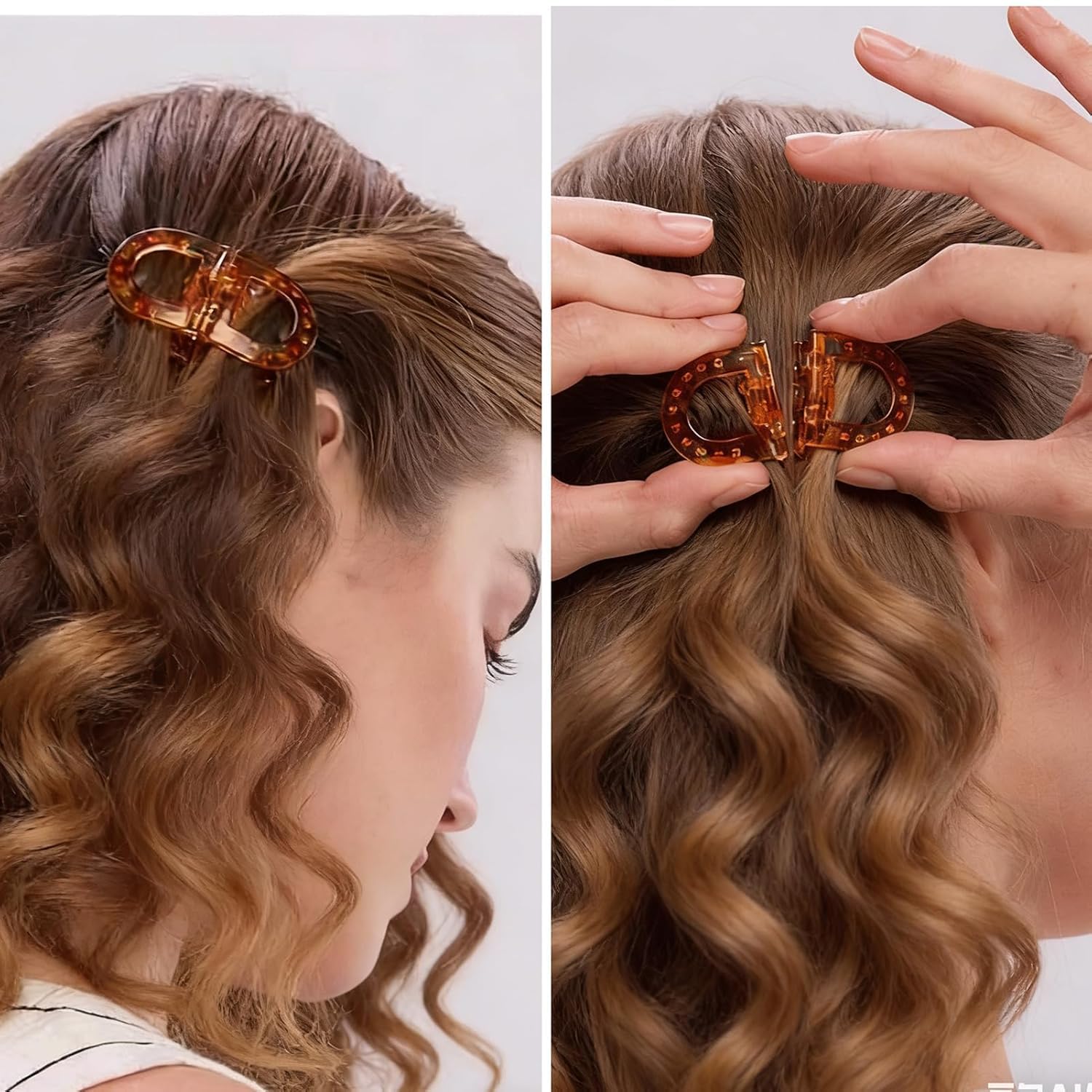 Apto para todo tipo de cabello con pinzas magnéticas genéricas para viajes.