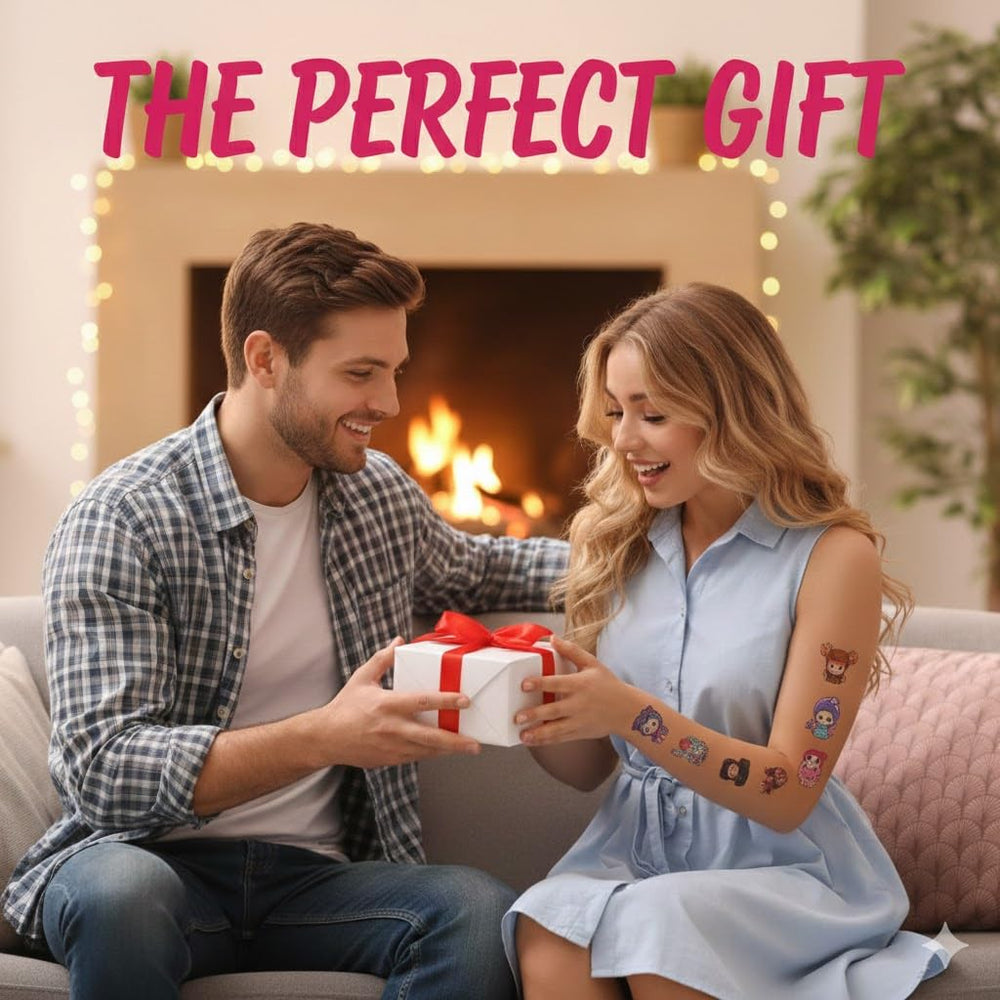 Generic tatuajes temporales K-Pop, decoración rápida para cumpleaños y eventos.