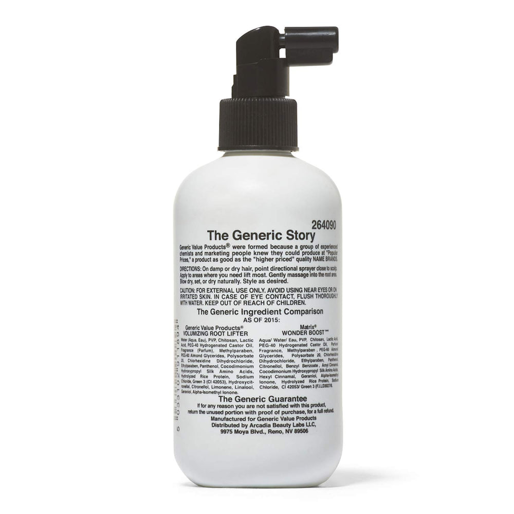Generic Value Products Volumen ligero para peinados diarios con control