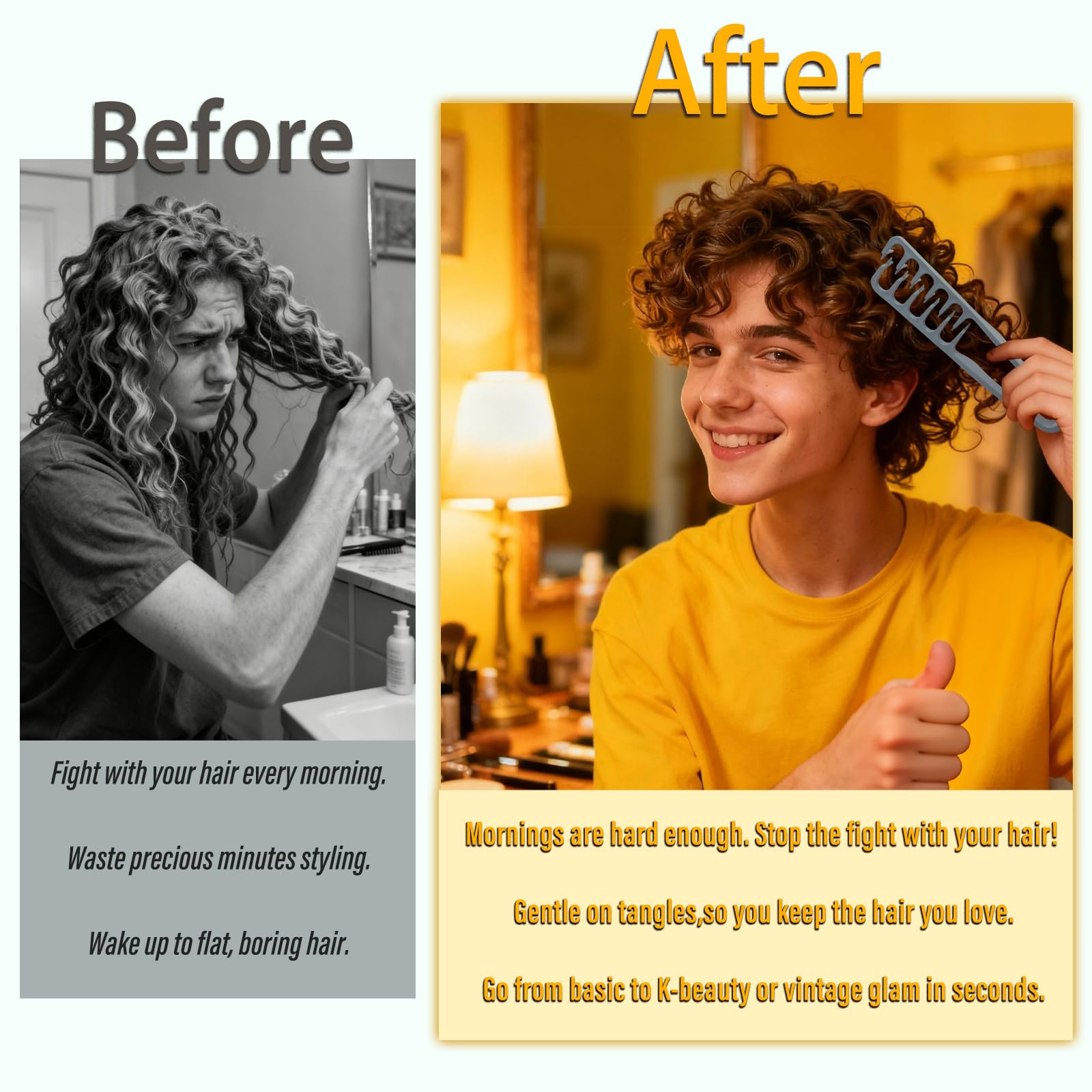 Generic Volumizing Texture Comb durable styling tool built for everyday use.