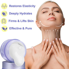 Generico crema cuello hidratante, textura suave y absorcion rapida.