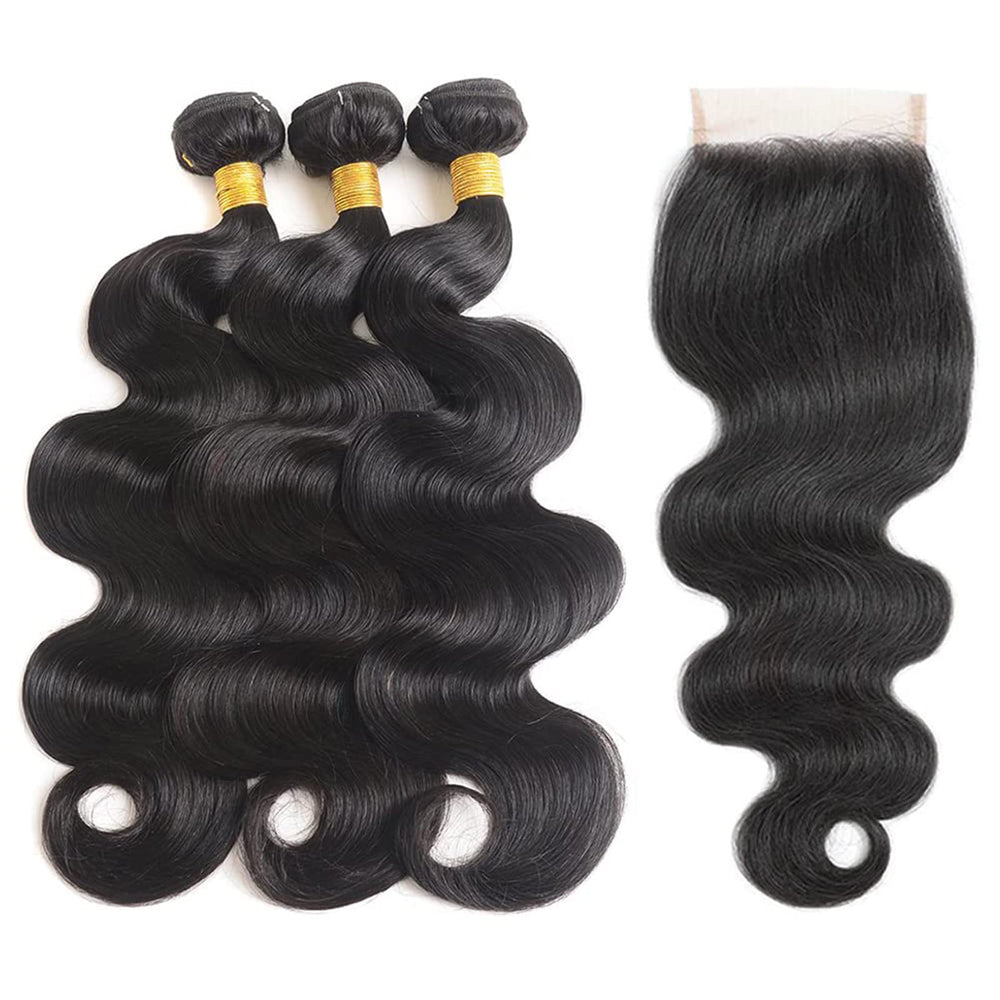 Generous Bundles body wave weft for durable, tangle-free styling.