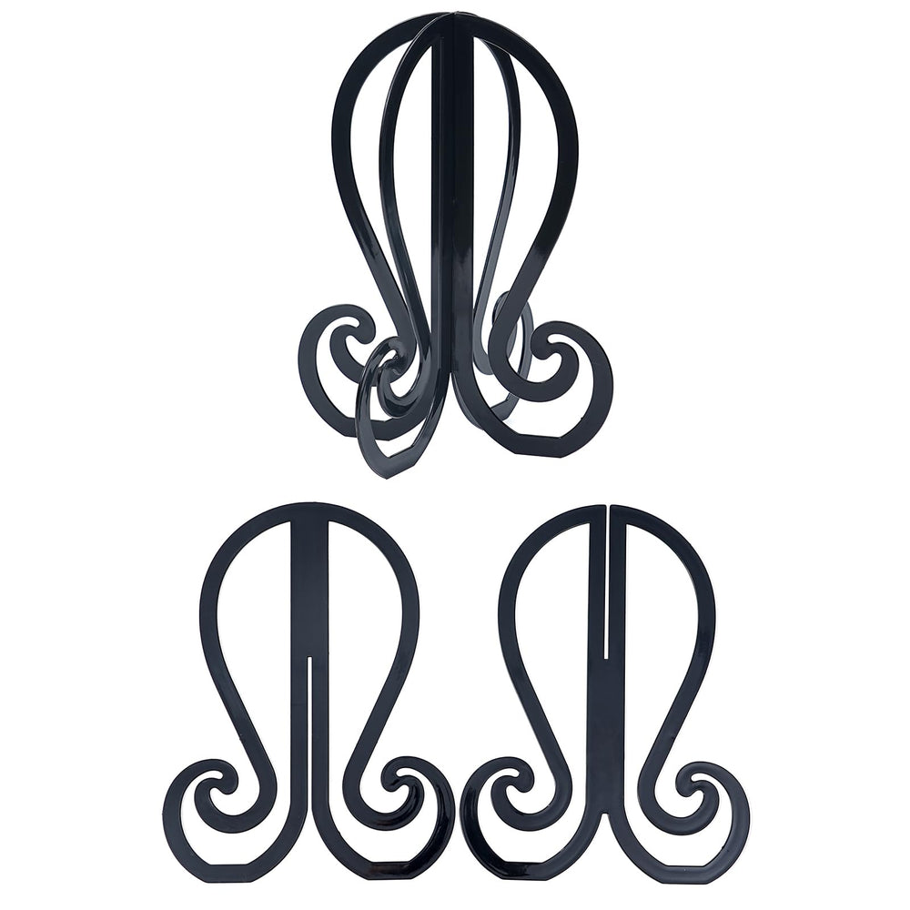 GenmeiFBH eleven-point-sixty-one-inch height wig stand provides stable display.