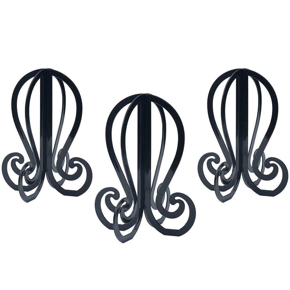 GenmeiFBH three-piece wig stand assembly for quick setup and compact storage.