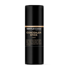 Gentlehomme concealer brush-dabbing shows seamless blending on skin.