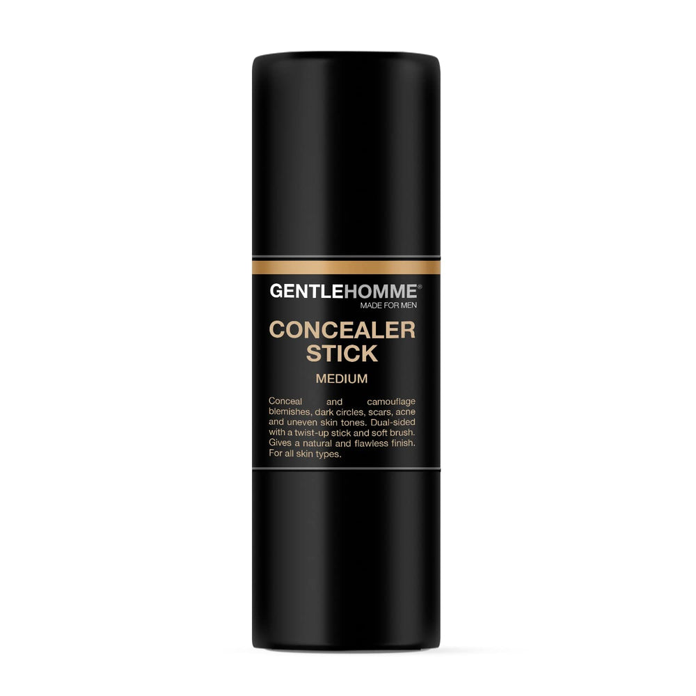 Gentlehomme Concealer Stick brush-blend lets you even skin tone easily.