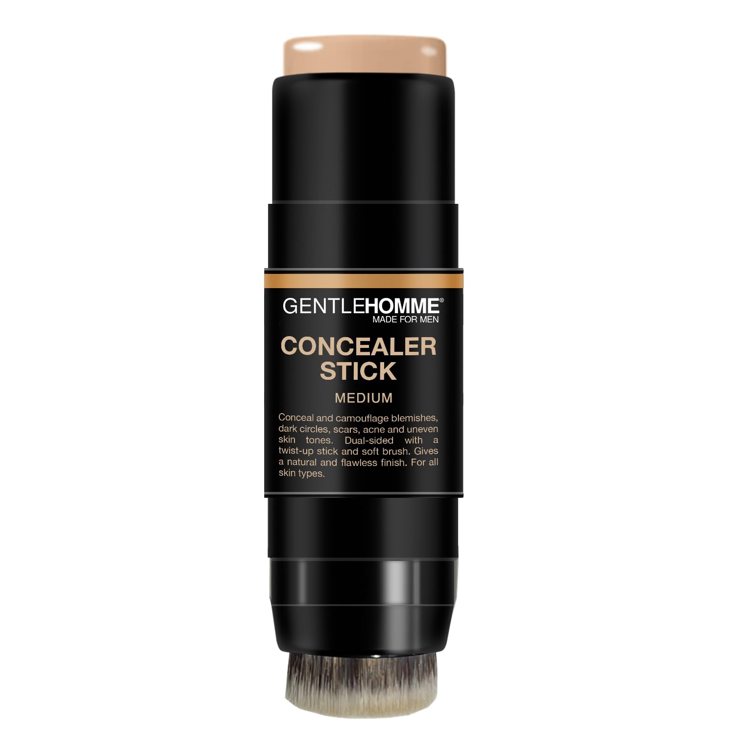 Gentlehomme Concealer Stick dark circles brightens under-eye area for photos.