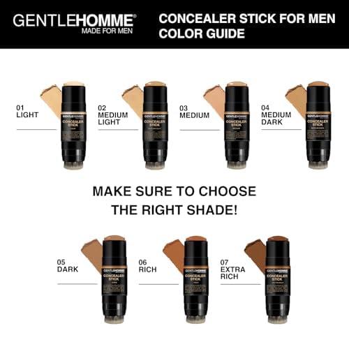 Gentlehomme concealer stick skin-tone-diffusion adds warmth for natural glow.