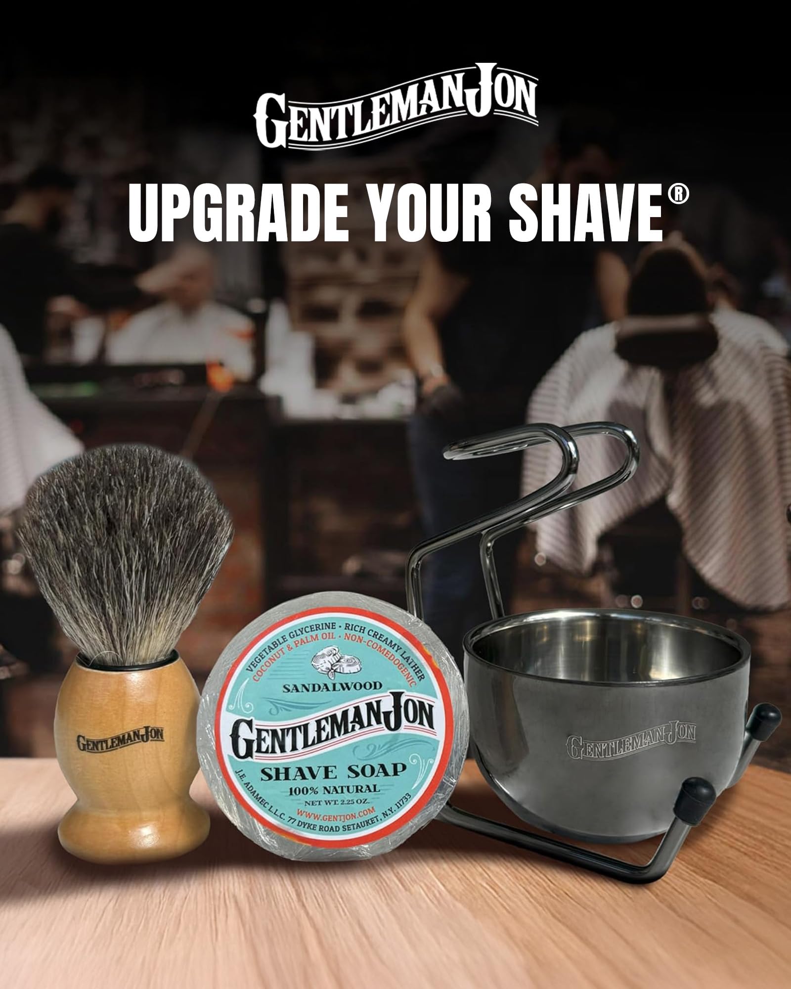 Gentleman Jon stand with bowl keeps tools dry and organized