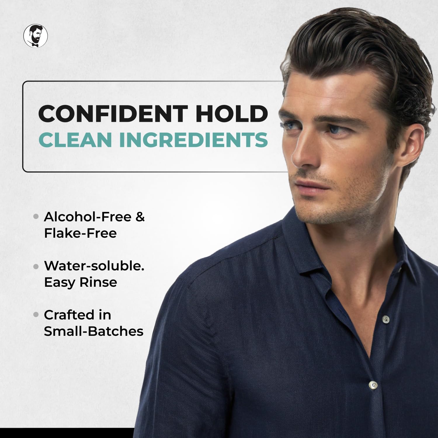 Gentlemen Republic Refined Gel clear formula delivers strong hold without residue.