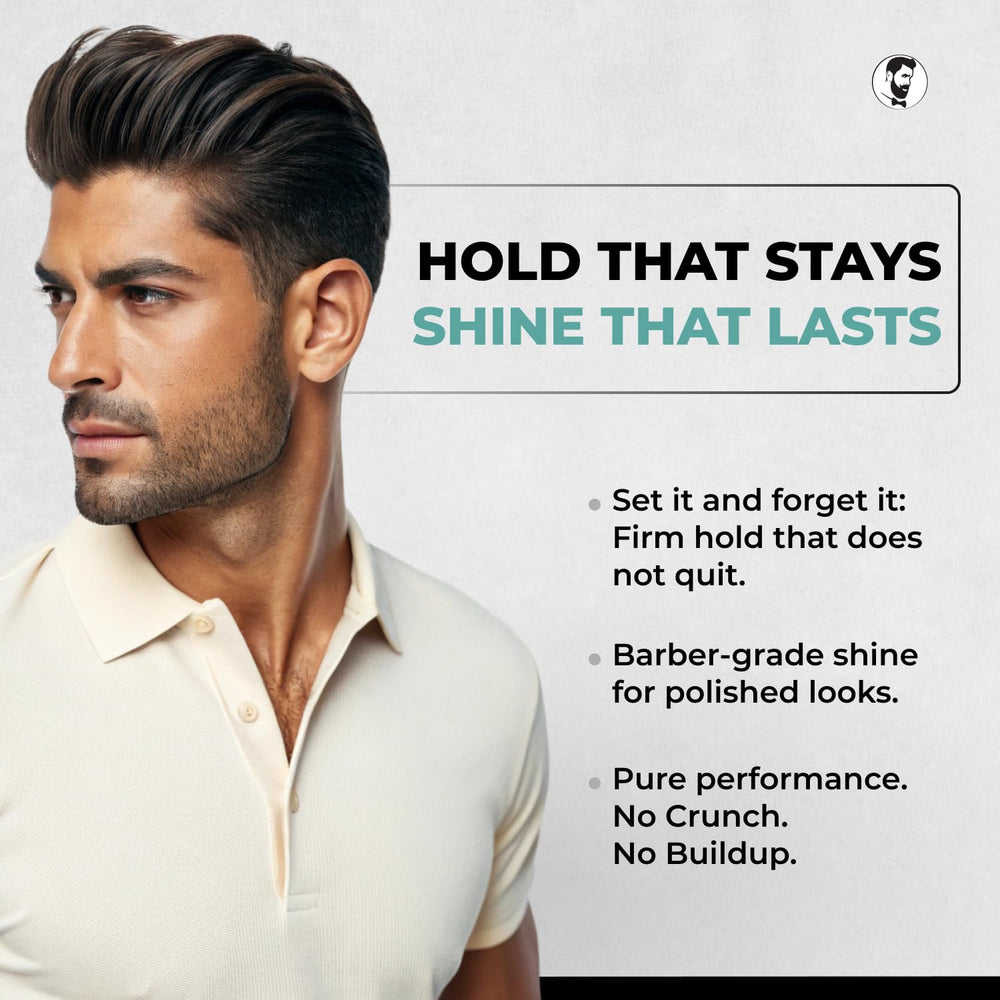 Gentlemen Republic Refined Gel maintains hold in humid weather.