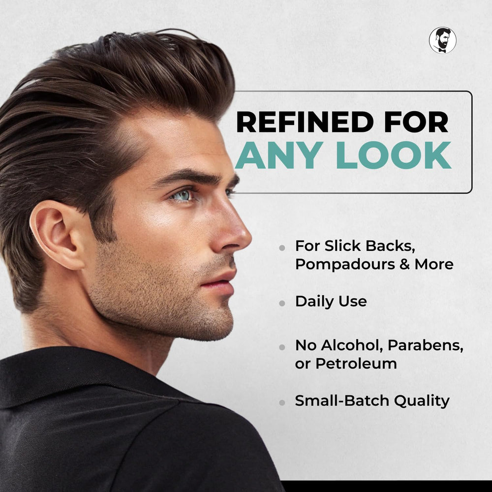 Fresh scent accompanies daily grooming with Gentlemen Republic Refined Gel.