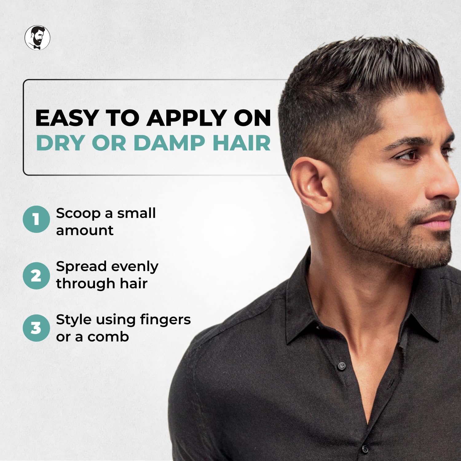 Paraben-free and easy rinse from Gentlemen Republic hair gel.