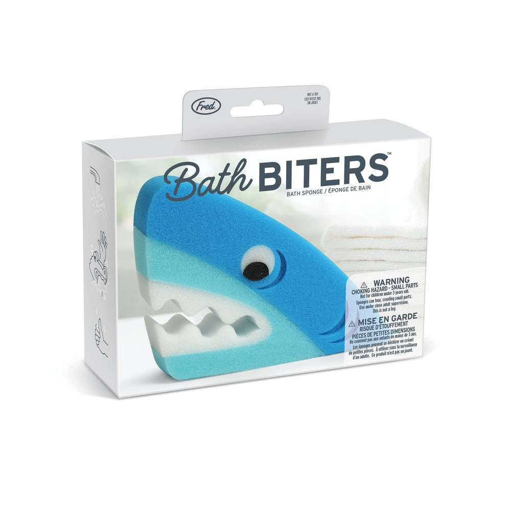 Genuine Fred Bath Biters Caja Regalo; empaque colorido para regalo.