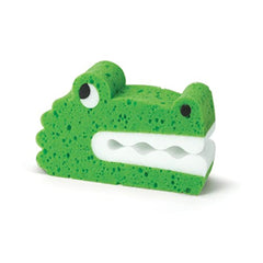 Genuine Fred Bath Biters cocodrilo: esponja suave para el baño del bebé