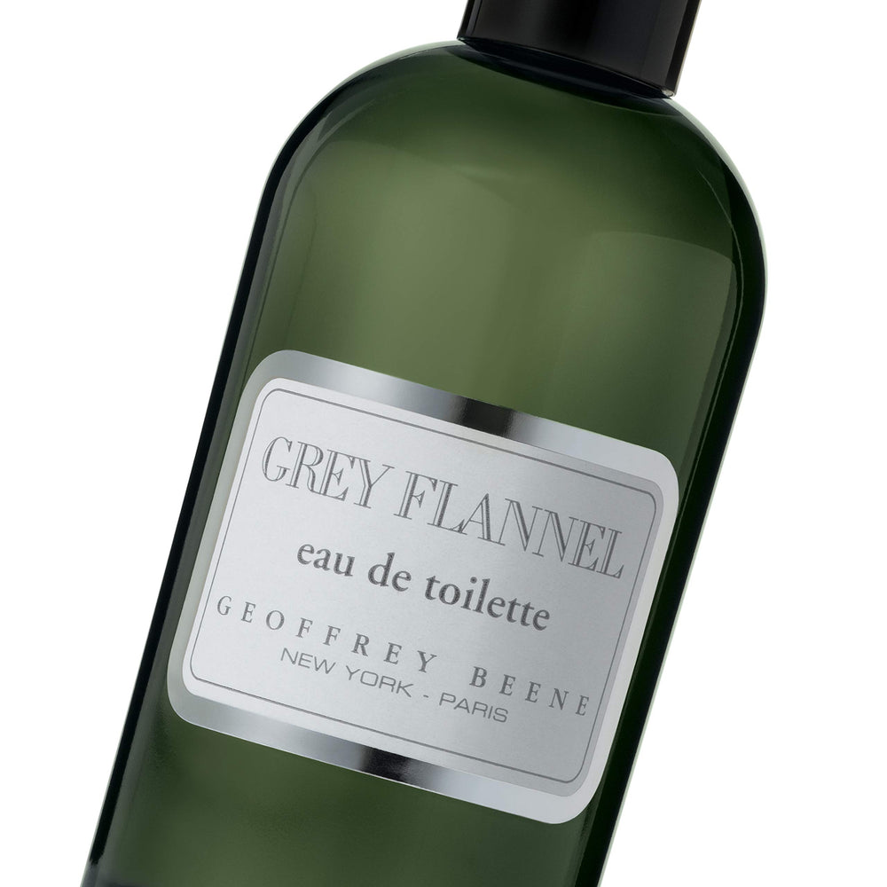 Geoffrey Beene Grey Flannel at wrist, easy to layer with everyday grooming routine.