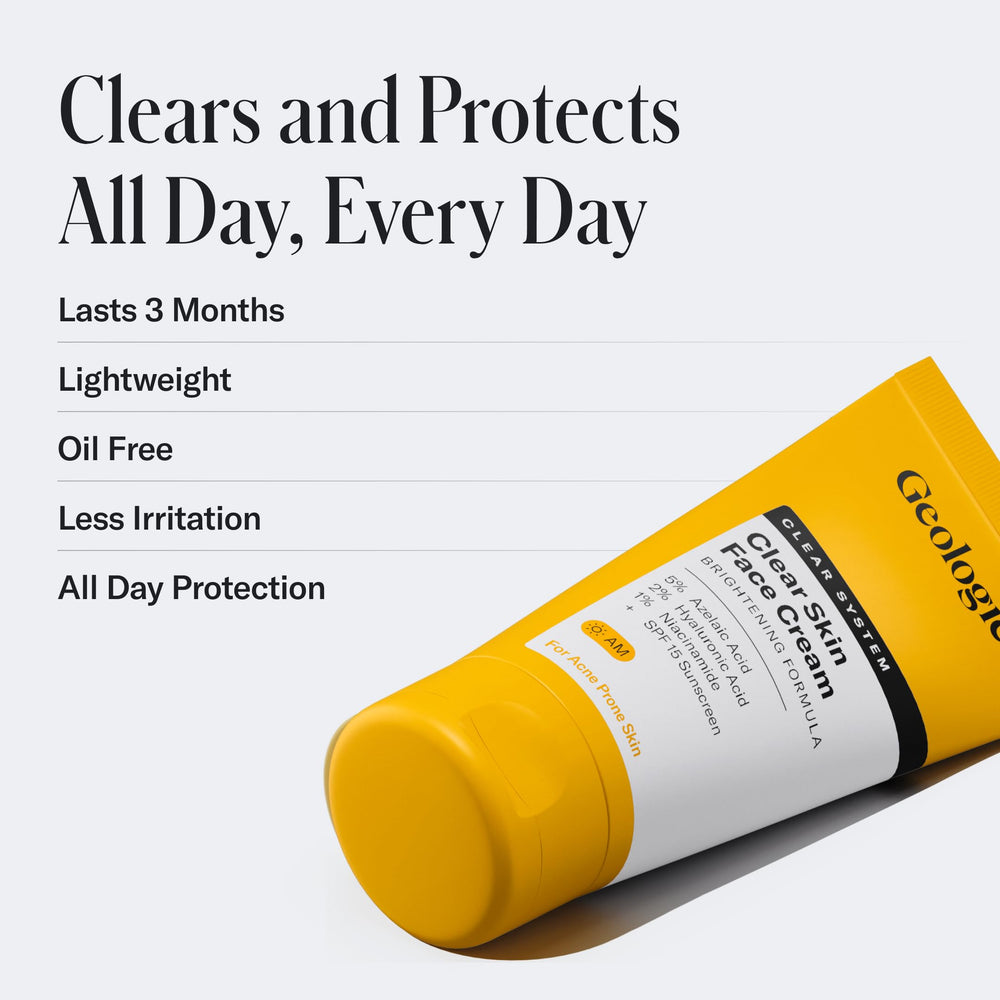 Geologie crema piel clara SPF15 para protección diaria sin grasa.